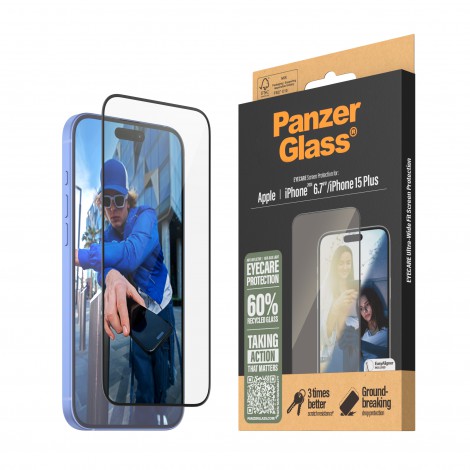 ฟิล์มกันรอย PanzerGlass Premium Screen Protector สำหรับ iPhone 17 / 16 / 15 / Air / Plus / Pro / Pro Max